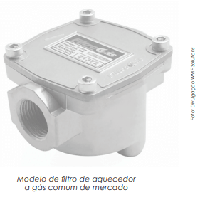 Filtros para aquecedor e combustão de gás